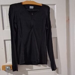 AthletaBlack Long Sleeve Running Top